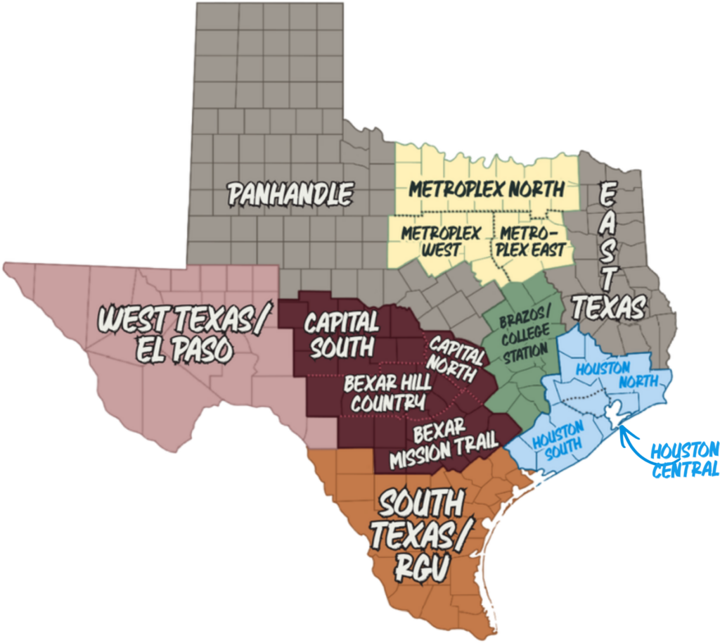 Regional Organizing Map